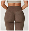 Lavender high waist leggings for women, ideal for yoga and running.
