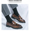 Classic men's oxfords designed for weddings and business events.