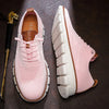 Breathable performance shoes with slip-resistant grip for active men
