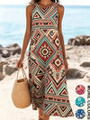 Flattering midi length floral sundress with feminine sweetheart bodice