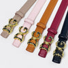 Chic Women's PU Belt for Jeans, stylish and durable accessory, perfect for casual and semi-formal outfits.