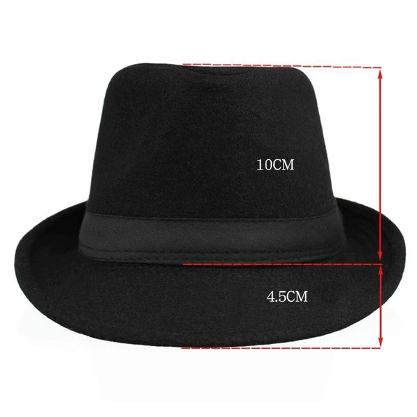 Elegant gentleman's hat in deep brown, perfect for adding sophistication to any look.