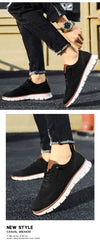 Athletic shoes with sock-like fit and slip-resistant EVA sole