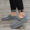 Slip-on loafers for men with breathable construction and classic look