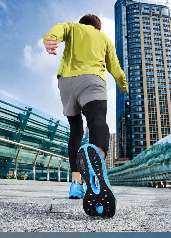 Men's casual footwear featuring breathable mesh and hard-wearing EVA sole