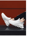 Breathable lace-up sneakers for men designed for workouts and casual wear