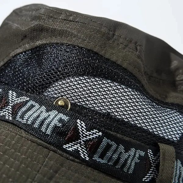 Sunlit Serenity hat against a blue sky background.