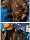 Group of friends in Cyberpunk 2077 jackets at an anime convention.