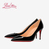 Sophisticated high heel pumps with pointed toe and sheepskin comfort