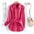 Chic sheepskin leather jacket for women with turn-down collar, lace-up belt, and adjustable waist for a stylish fit.