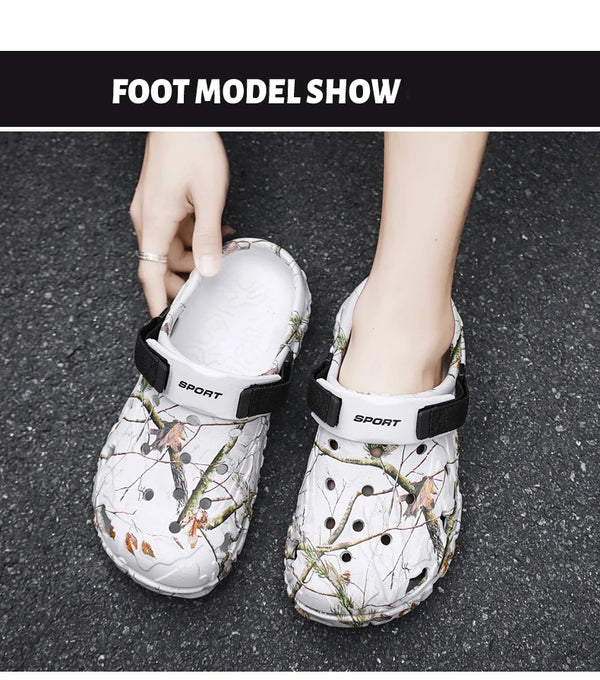 Casual men's footwear with cloud-like softness and stable grip