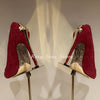 Luxury footwear featuring crystal inlays for a sophisticated look.