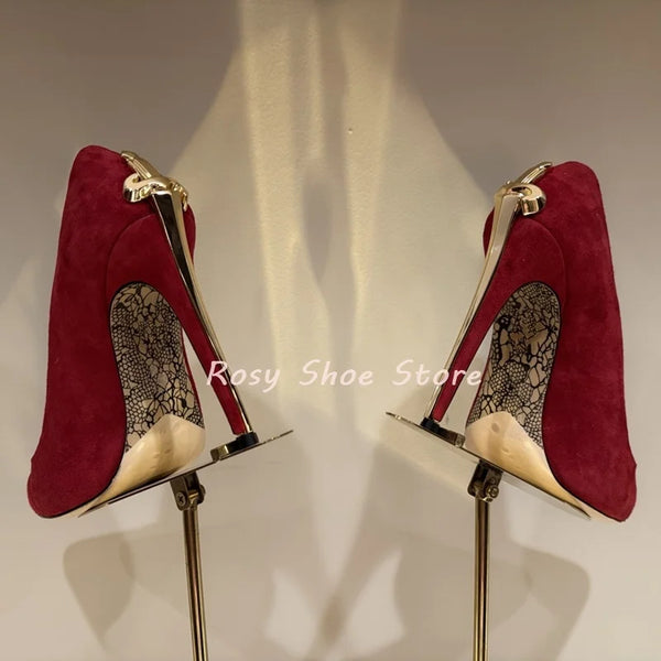 Luxury footwear featuring crystal inlays for a sophisticated look.