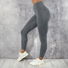 Stylish workout clothes: high waist yoga leggings with side pocket.