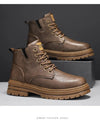 Close-up of the Urban Trailblazer Boots' elastic band for quick transitions.