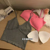 Breathable nylon camisole with romantic lace trim and comfortable stretch fit