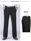 Versatile men's trousers in breathable fabric perfect for spring and summer office wear