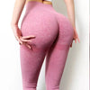 Durable polyester leggings in vibrant red, designed for active lifestyles.