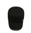 Black outdoor cap with a fashionable edge for men.