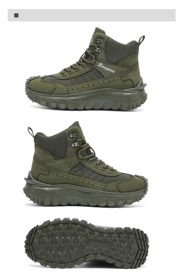 Durable running shoes for men featuring lightweight materials