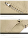 Sleek Men's Casual Business Trench Coat with turn-down collar, single-breasted closure, perfect for stylish outerwear.