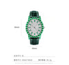 Fashion wristwatch with a durable stainless steel case and refined jewelry aesthetics.