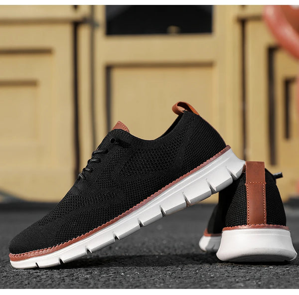Men's athletic shoes with advanced mesh upper and durable outsole