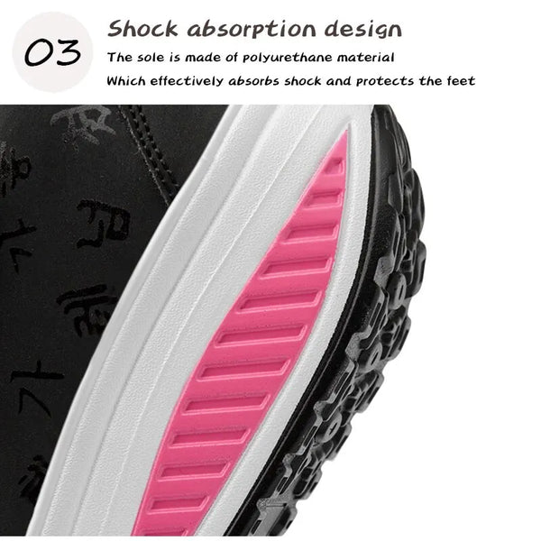 Chunky platform sneakers perfect for spring and autumn wear