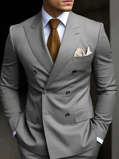 Detail shot of the suit's stitching, highlighting its premium craftsmanship.