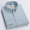 Whisper-Soft Oxford shirt laid flat, highlighting its breathable fabric.