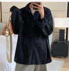 Men's Hollow Out Mesh Long-Sleeve Shirt in black and apricot, tailored fit, breathable polyester, stylish and versatile desig