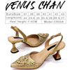 High heel party sandals with crystal detailing and premium PU construction