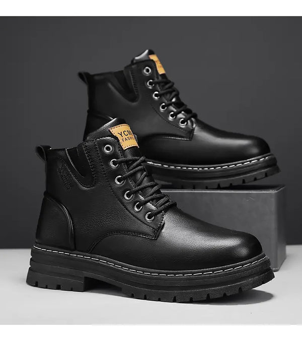 Urban Trailblazer Boots featuring a mid-calf rise for added protection.