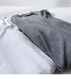 Elegant V-Neck Women's Blouse with Long Sleeves in solid color, perfect for casual and office wear, made from cotton-polyeste