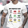 Men's Funny Gamer T-Shirt with cool video game graphic, breathable cotton, perfect for casual wear and gaming enthusiasts.