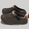 Men's 3D platform sandals with cloud-like cushioning and statement-making chunky aesthetic