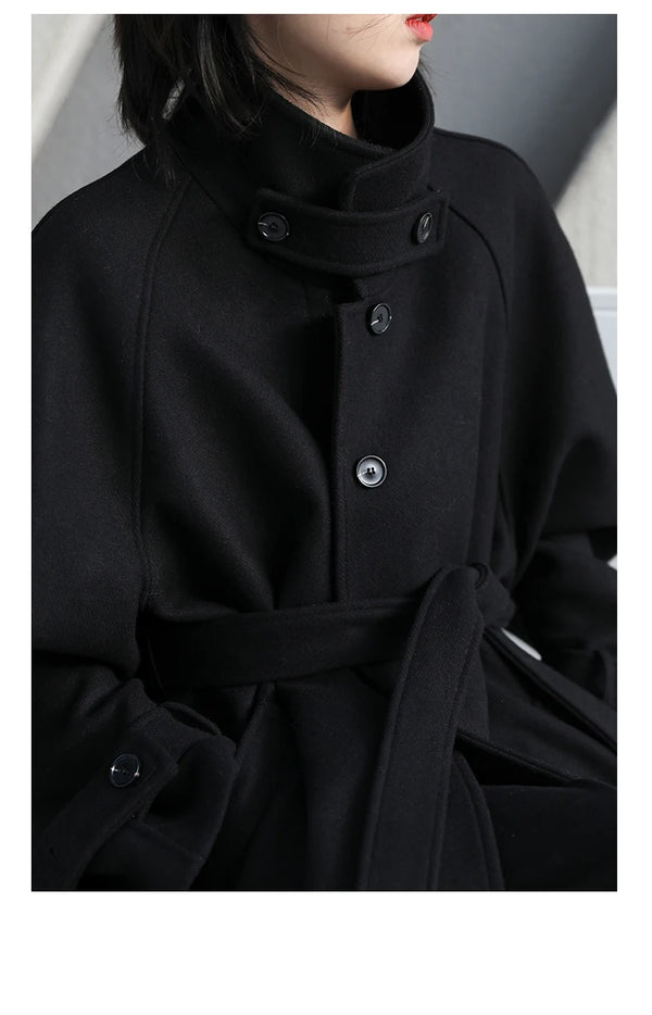 Versatile belted trench offering sophisticated style and superior warmth