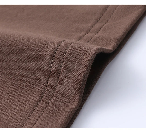 Classic men's cotton tee with durable quality fabric