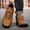 Comfortable leather ankle boots for city and trail wear