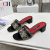 Retro low heel sandals with flat sole and comfortable cushioned insole for all-day wear