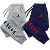 Printed unisex sport pants for running and fitness in performance polyester fabric
