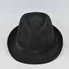 Neutral tone fedora that pairs effortlessly with casual wear.