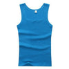 Versatile cotton tank top offering unrestricted shoulder movement and natural comfort