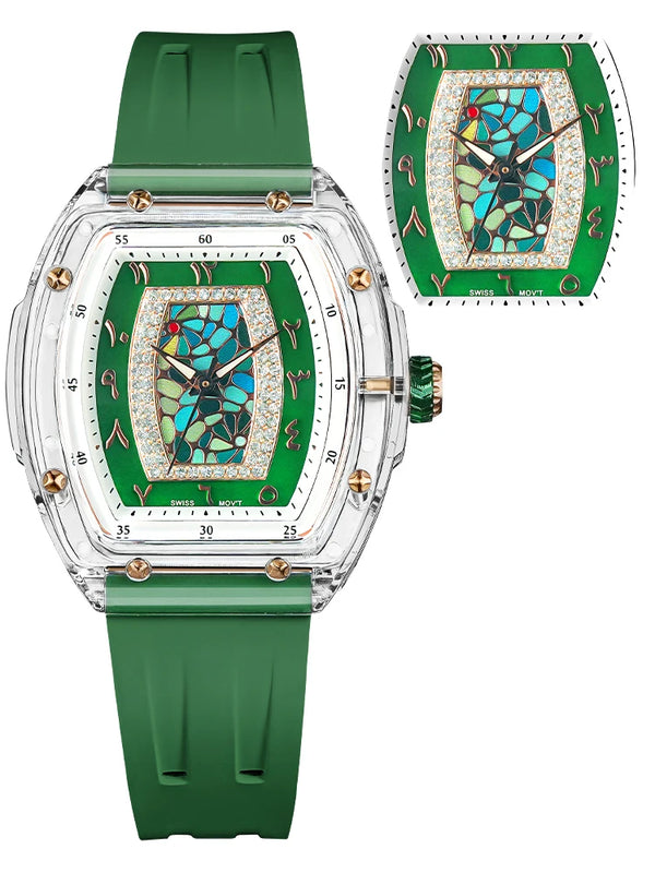 TSAR BOMBA watch featuring a chic design and luminous visibility for any occasion.