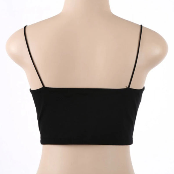 Versatile essential crop tank top transitioning from activewear to casual outfits