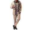 African Heritage Two-Piece Patchwork Shirt & Pants Set