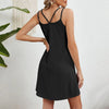 Fishnet mesh sundress with comfortable stretchy fabric