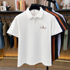 Classic short sleeve polo showcasing iconic pony embroidery and refined styling