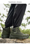 Athletic running shoes for men with featherlight design