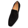 Luxury men's loafers in classic solid pattern.